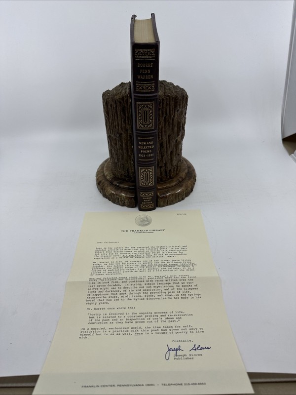 SIGNED Franklin Library Robert Penn Warren Leather Limited (15-6)