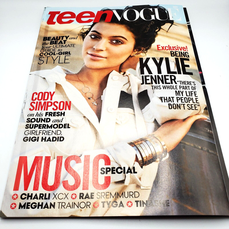 Teen Vogue Magazine May 2015 Exclusive Being Kylie Jenner Music Special Like New