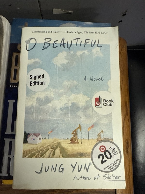 Jung Yun Signed 1st Edition paperback O Beautiful