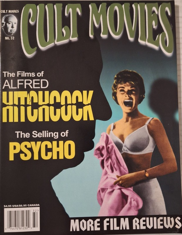 Cult Movies Mag #32 (2000)Hitchcock/Lyn Thomas/Steve Reeves/Andy Kaufman/Branagh