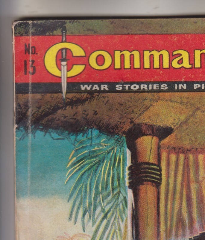 COMMANDO COMIC # 13 VG/FN 5.0 "DEATH IN THE SUN" 1961 gallery