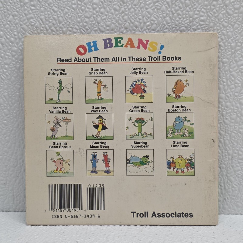 Oh Beans by Ellen Weiss 1989 Lot of 3 Books - Wax Bean, Mean Bean, Half Baked gallery