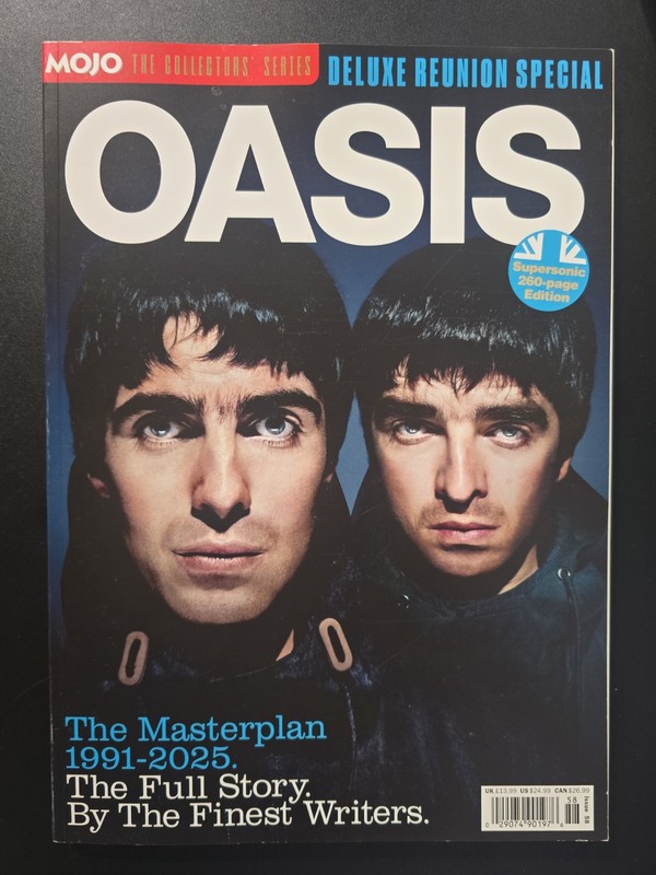 1991-2025 MOJO COLLECTORS SERIES Magazine OASIS Deluxe Reunion Special 260 Pages
