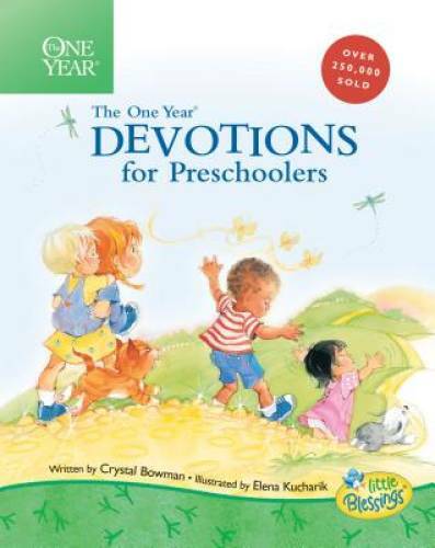 The One Year Devotions for Preschoolers (Little Blessings) – Hardcover – GOOD