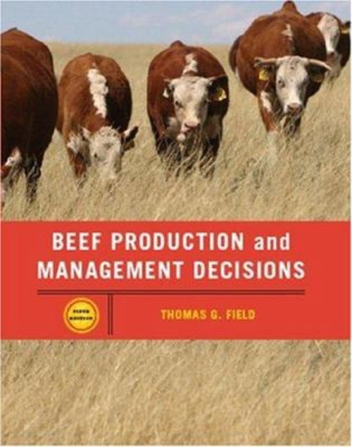 Beef Production Management and Decisions Perfect