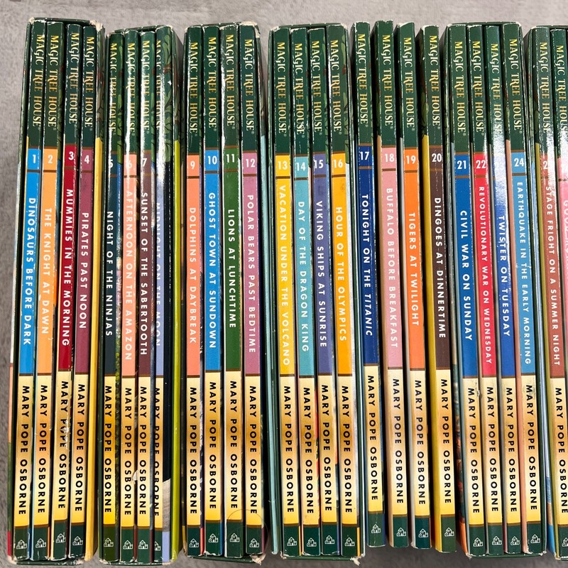 Magic Tree House Series Mary Pope Osborne 2 COMPLETE SETS Merlin Missions 60pcs gallery