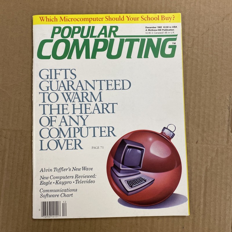 Popular Computing A Mcgraw-Hill Publication Dec 1982