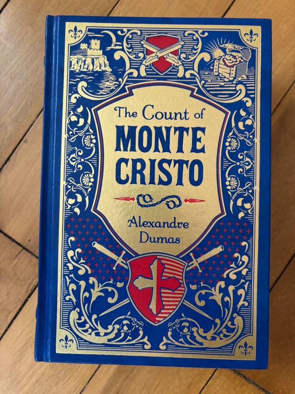 THE COUNT of MONTE CRISTO by A. Dumas Leather Bound Collectible NEW