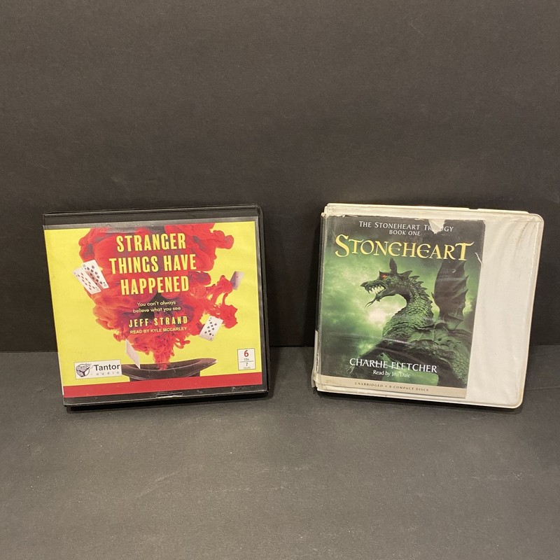 Science Fiction/ Fantasy Audiobook CD Lot 12 Ex-Library SF/Fantasy Mixed Authors gallery