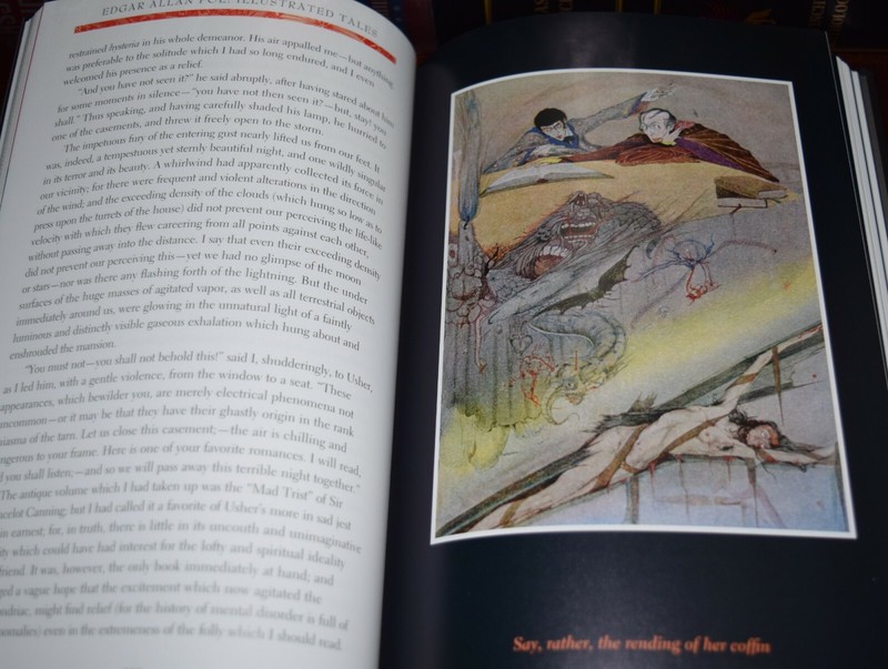 NEW Edgar Allan Poe Illustrated Tales Horror Deluxe Hardcover Classics gallery