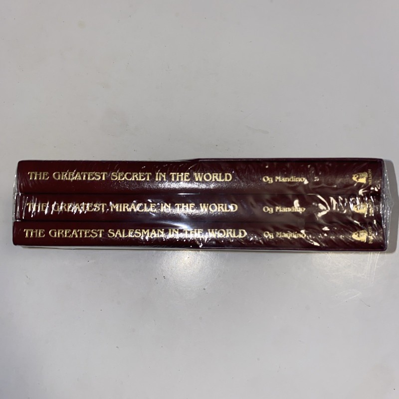 Og Mandinos Great Trilogy Greatest Salesman Secret Miracle Limited Edition Gift gallery