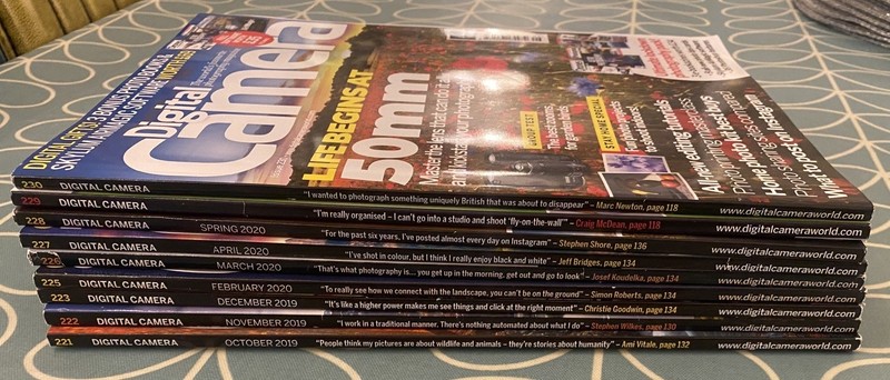 9x Digital Camera Magazines bundle job lot photo photography winter shooting gallery