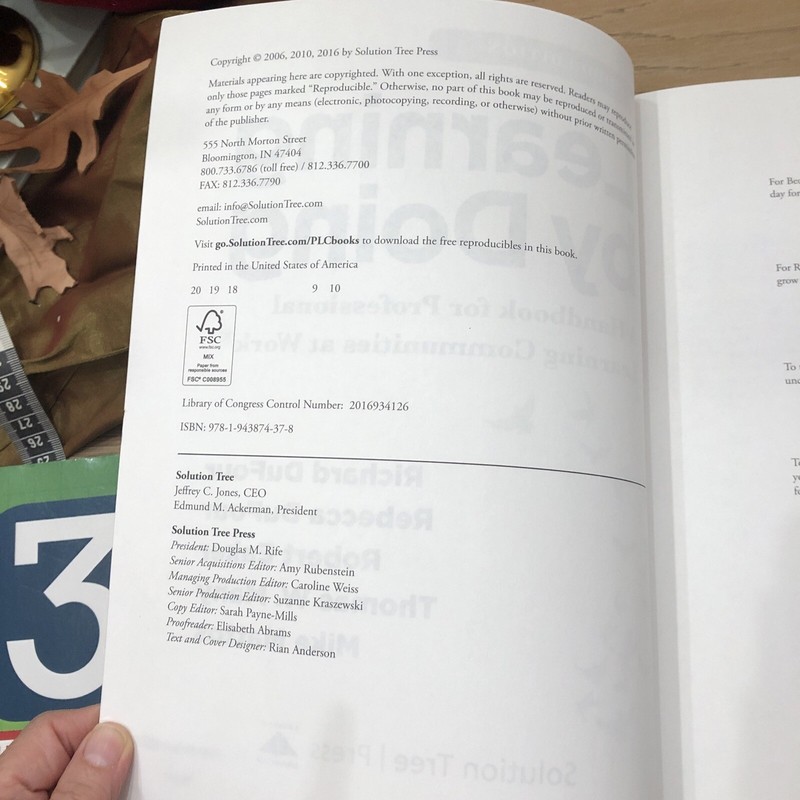 Learning by Doing: A Handbook for Professional Learning Communities at Work 3rd gallery