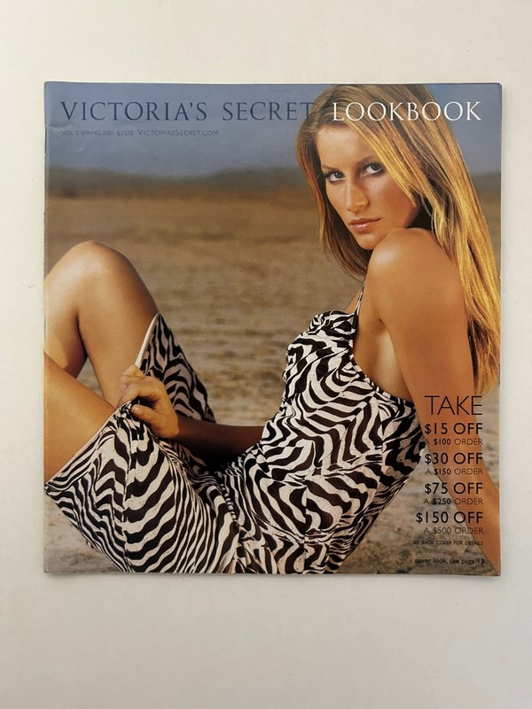 Victoria’s Secret Lookbook Vol. 2 Spring 2001 Gisele Bündchen Catalog
