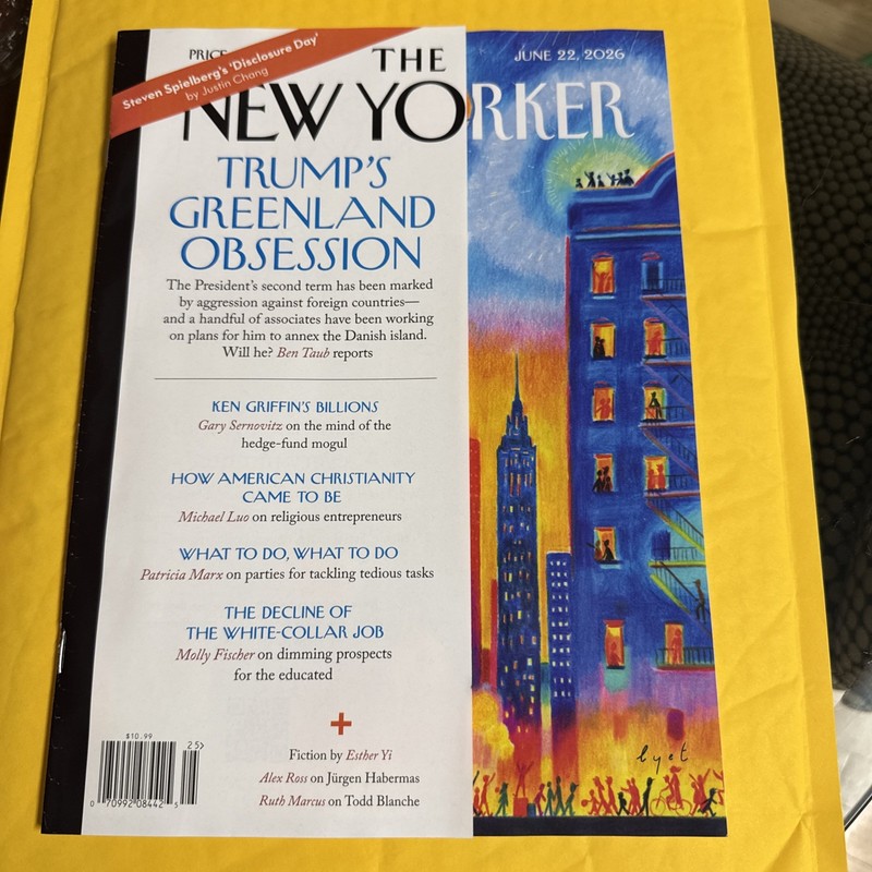 The New Yorker Magazine June 22, 2026 Illustrated new York Knicks NBA champions gallery