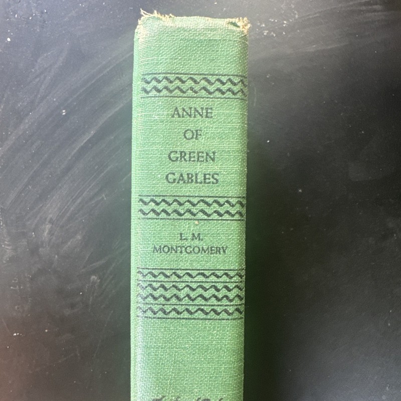 Anne Of Green Gables L.M. Montgomery Hardcover Vintage 1935 Book Thrushwood