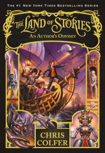 The Land of Stories: An Author’s Odyssey- 9780316383219, paperback, Chris Colfer