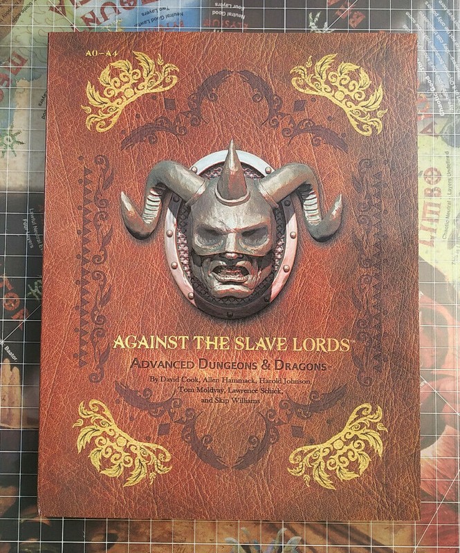 A0-A4: Against the Slave Lords – Softcover – Dungeons & Dragons – D&D – AD&D