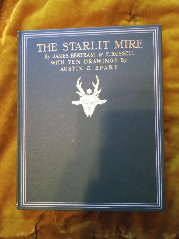(Psychic TV) The Starlit Mire by James Bertram & F. Russell 1989 Hardcover Ltd.