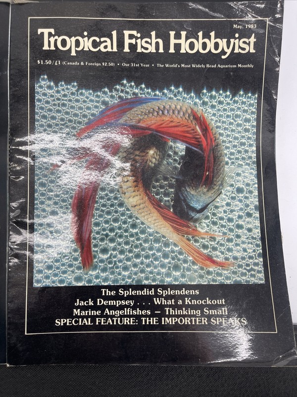 LOT OF 9 Assorted Tropical Fish Hobbyist Magazine Multiple Months & Years 83-86 gallery