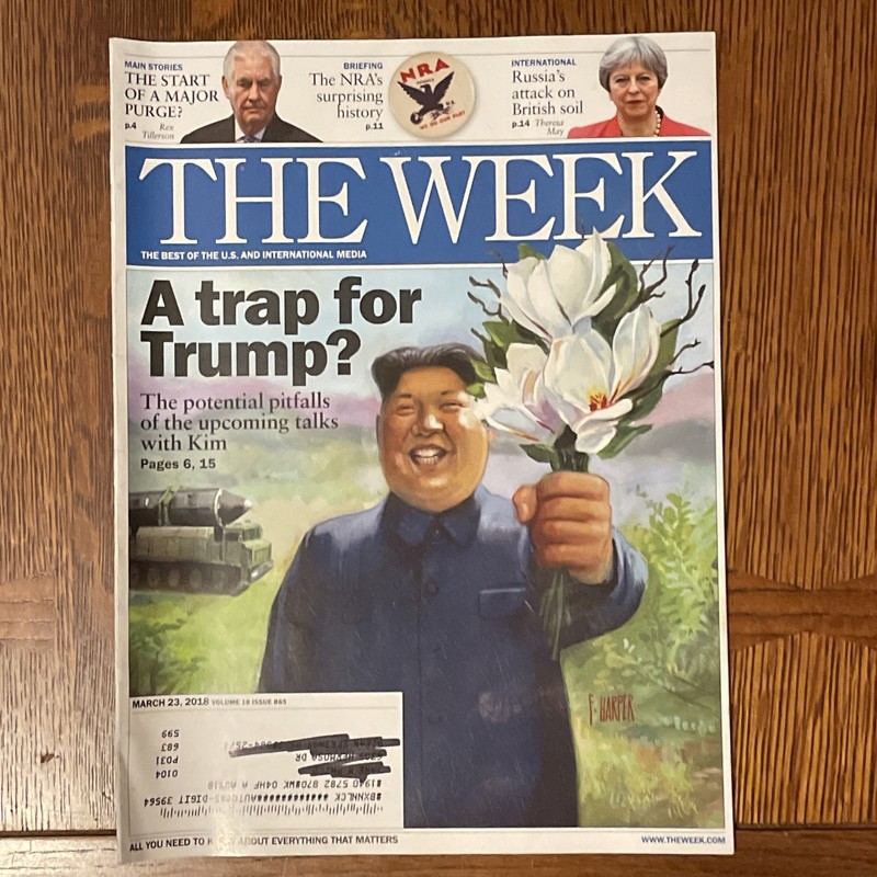 DONALD TRUMP 2017-18 Magazine Lot, Forbes, Time, The Week- 7 Issues gallery