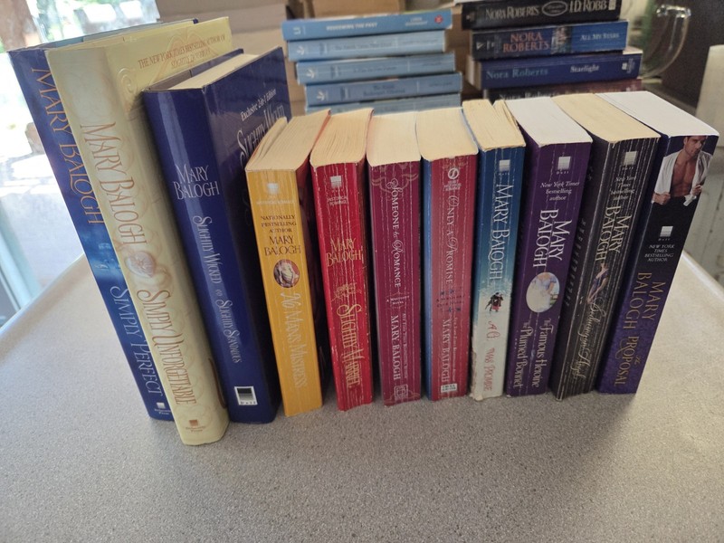 Mary Balogh Regency Hist. Romance Lot 11 Books HC & PB. 2 Are 2-in-1= 13 Story