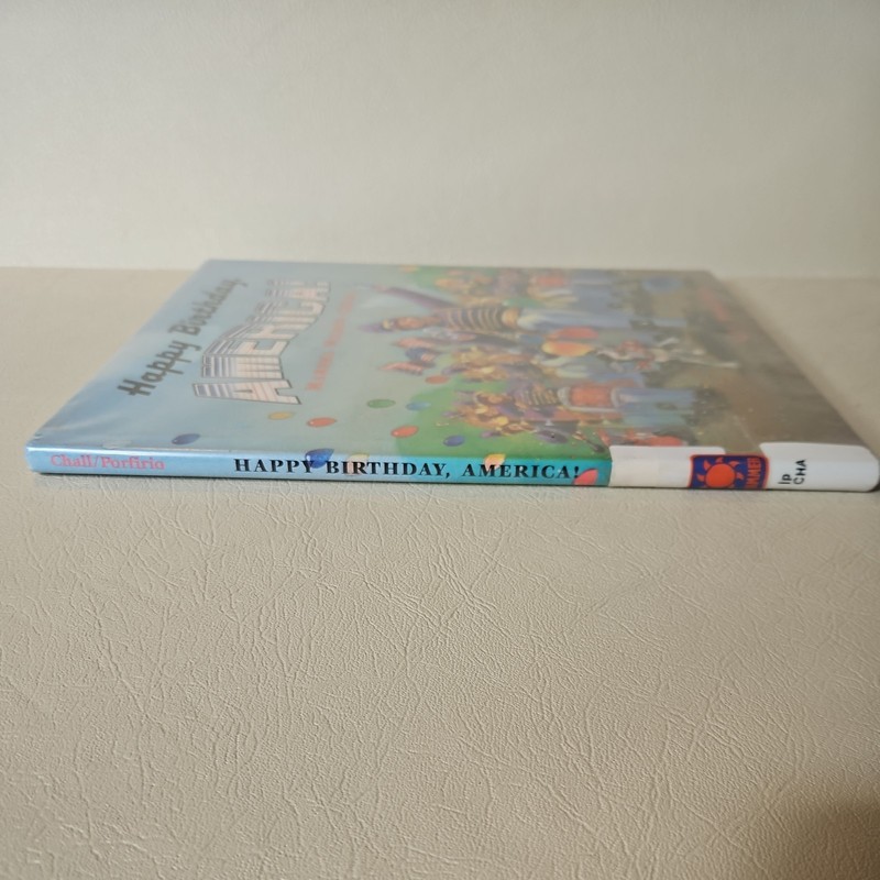 Happy Birthday, America! Hardcover Marsha Wilson Chall Vintage 250th USA gallery