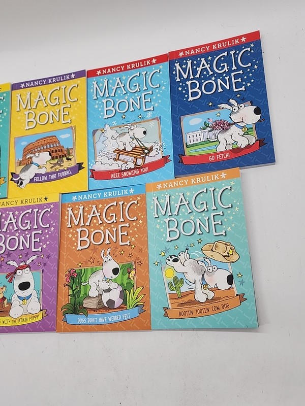 MAGIC BONE Book Lot Set 2 3 4 5 6 7 8 Nancy Krulik Chapter Paperback Collection gallery