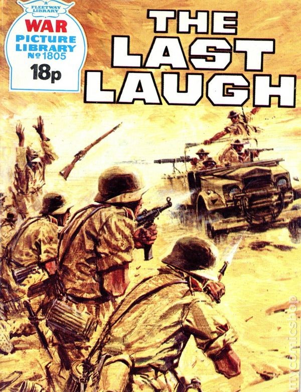 War Picture Library 1st Series #1805 FN+ 6.5 1980 Stock Image