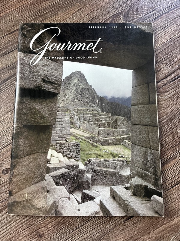 Gourmet February 1980 Single Issue Magazine – T409