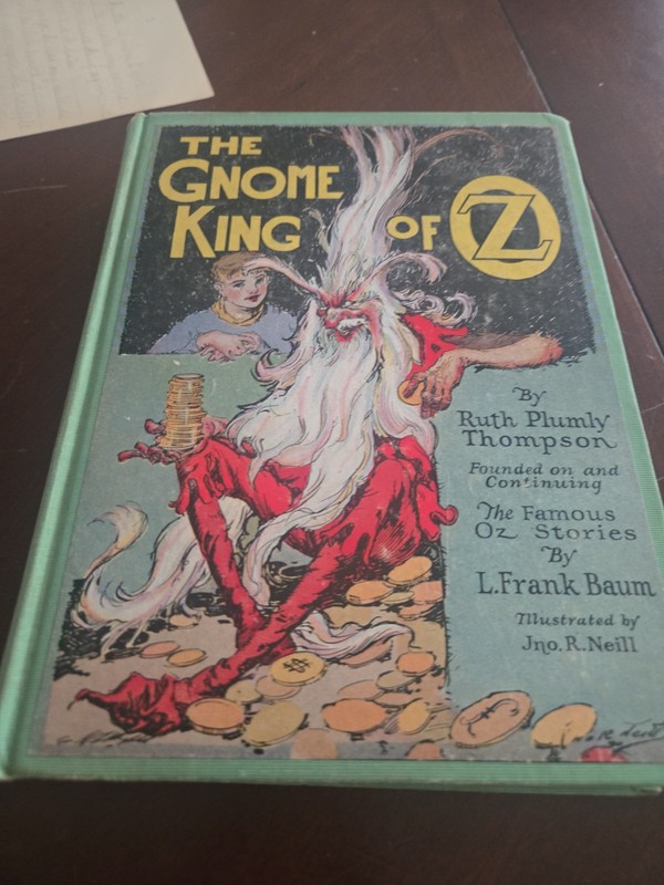The GNOME KING of Oz, 1927 Ruth Thompson, ALL 12 Color Plates