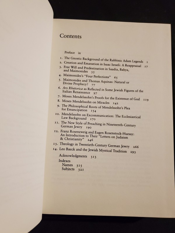 Essays in Jewish Intellectual History by Alexander Altmann 1981 Hardcover Book gallery