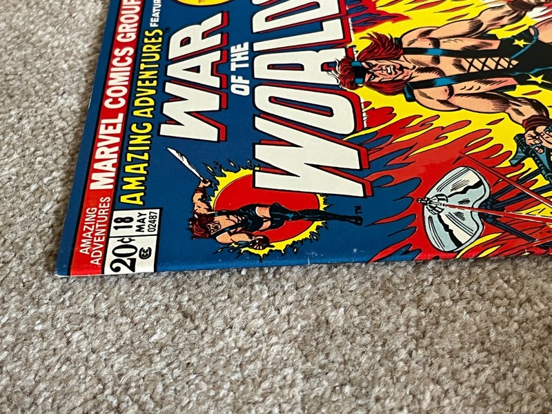 Amazing Adventures 18 1st Killraven (1973) - Marvel Comics key 1st issue FN gallery