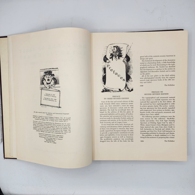 Handbook of Early Advertising Art Typographical Clarence Horning HC (VG) DJ (G) gallery