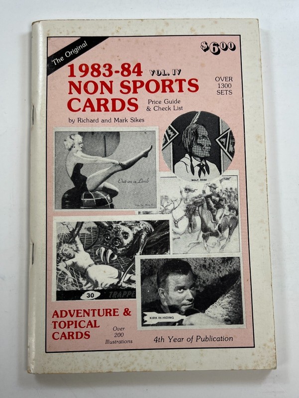 1983-84 Non Sport Cards Price Guide and Checklist Vol. IV SLF5