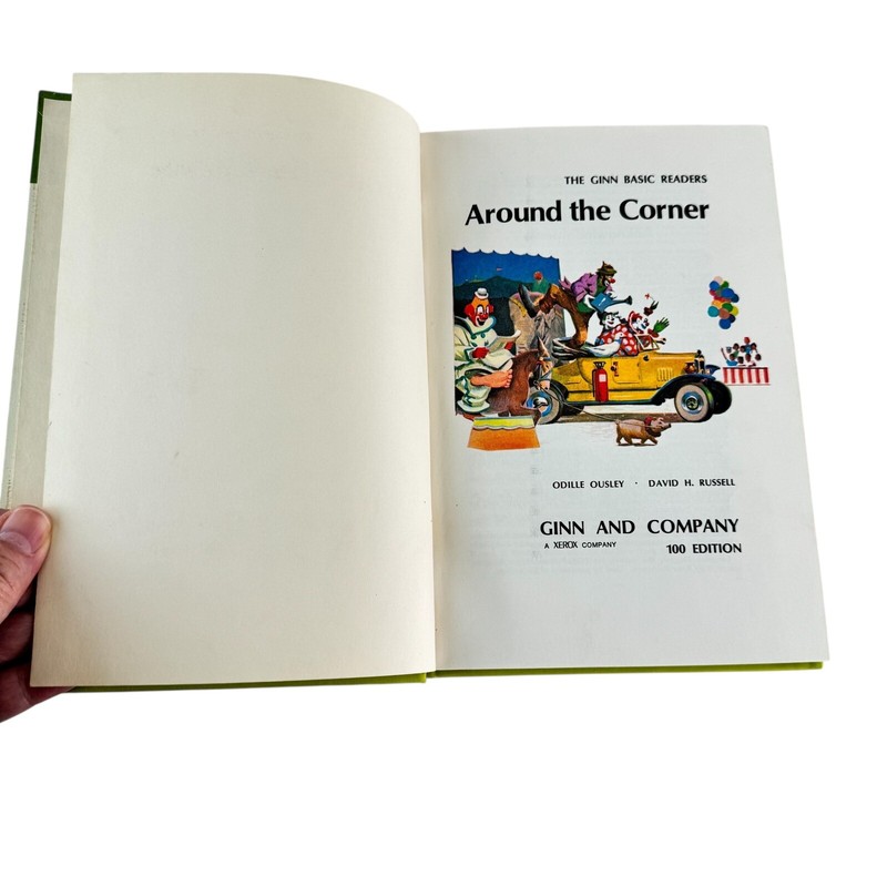 Around the Corner Ginn Basic Reader 100 Edition Ginn & Company 1966 VG+ gallery