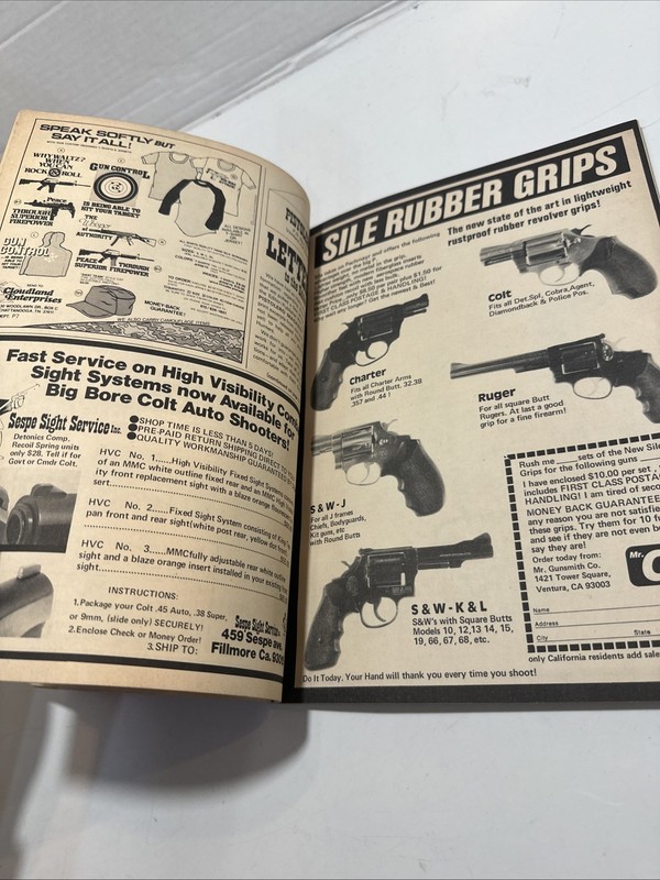 Pistolero March 1983 CIA’s Small Arms, Colt .45, Ultimate 9mm, Knife Fighting! gallery