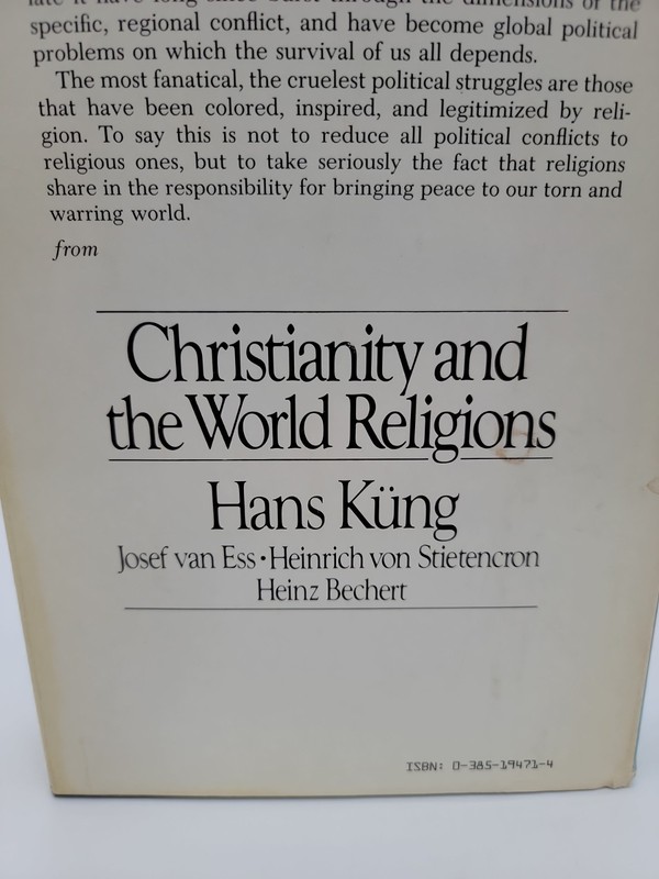 Christianity and the World Religions: Hardcover By Hans Kung Dialogue Islam gallery