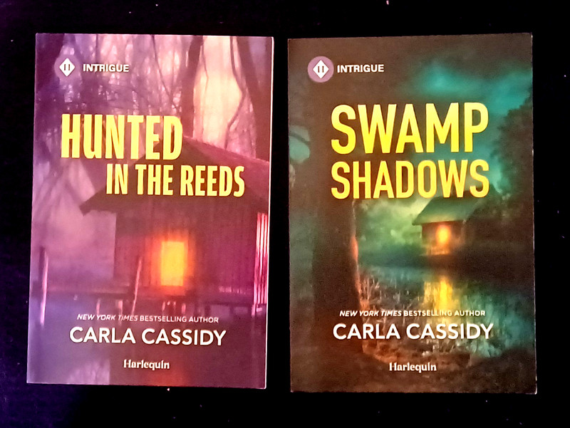 2 Marsh Mysteries novels-Carla Cassidy-Swamp Shadows & Hunted in the Reeds