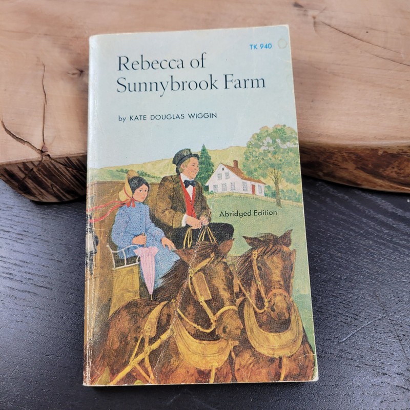 Rebecca Of Sunnybrook Farm Kate Douglas Wiggin TK 940 Scholastic SBS 1973