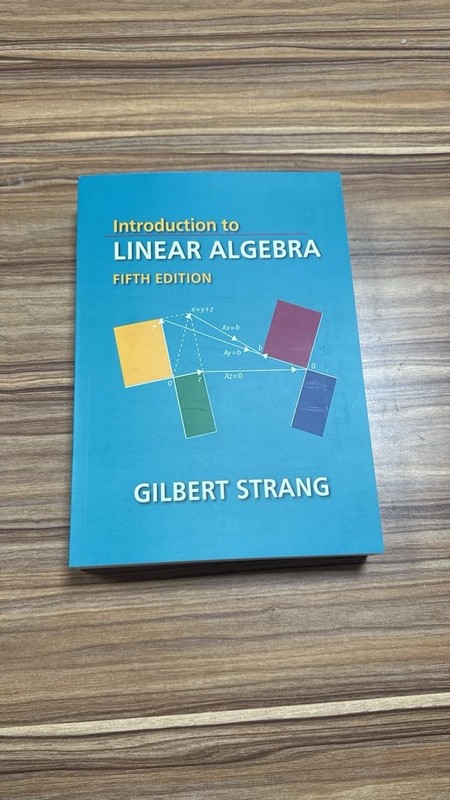 Introduction to linear algebra gilbert strang 5th edition Paperback/ Free Ship