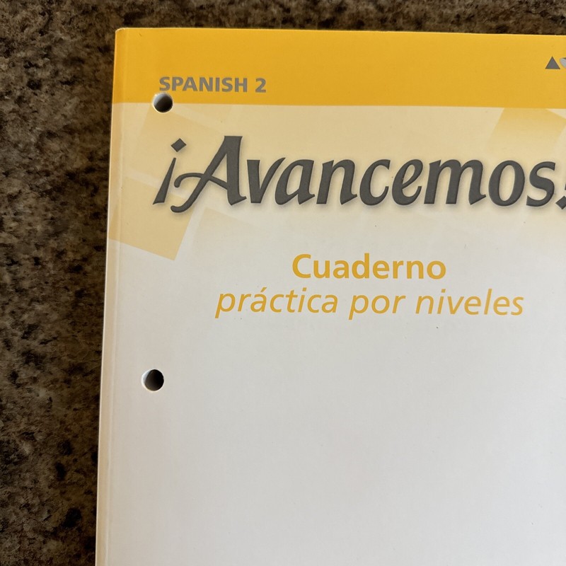 Avancemos: Cuaderno Practica Por Niveles 2, Revised (Spanish Edition) - New WB gallery