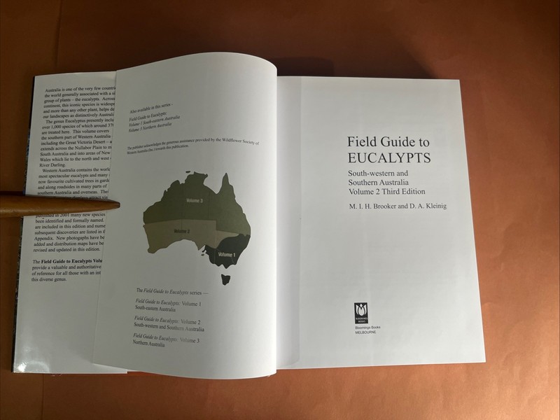 Field Guide to Eucalypts VOL II Fully Revised expanded 3rd Ed 2016 HC DW Rare gallery
