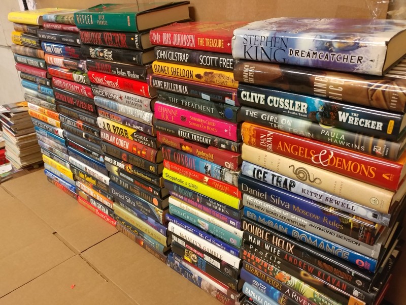 Lot of 15 Pounds Hardcover INSTANT COLLECTION GENERAL FICTION Book MIX GENRE SET