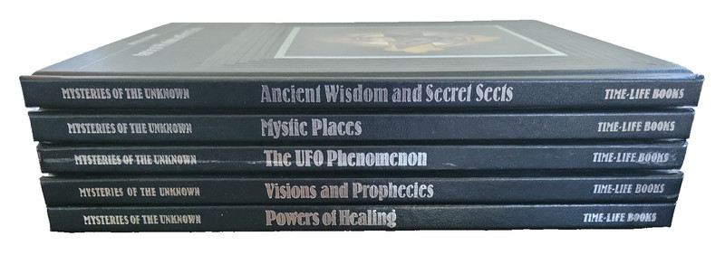 Lot of 5, Time Life Mysteries of the Unknown, Ancient Wisdom, Mystic Places UFO gallery