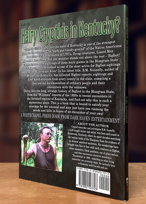Bigfoot in Kentucky by B.M. Nunnelly, Whitechapel Productions (2011); Rare & OOP gallery