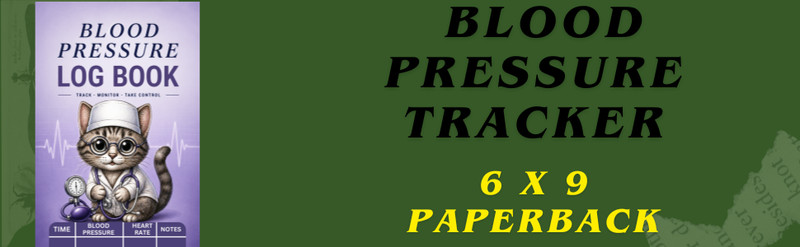 Blood Pressure Log Book Tracker 6 X 9 Paperback 90-pages gallery