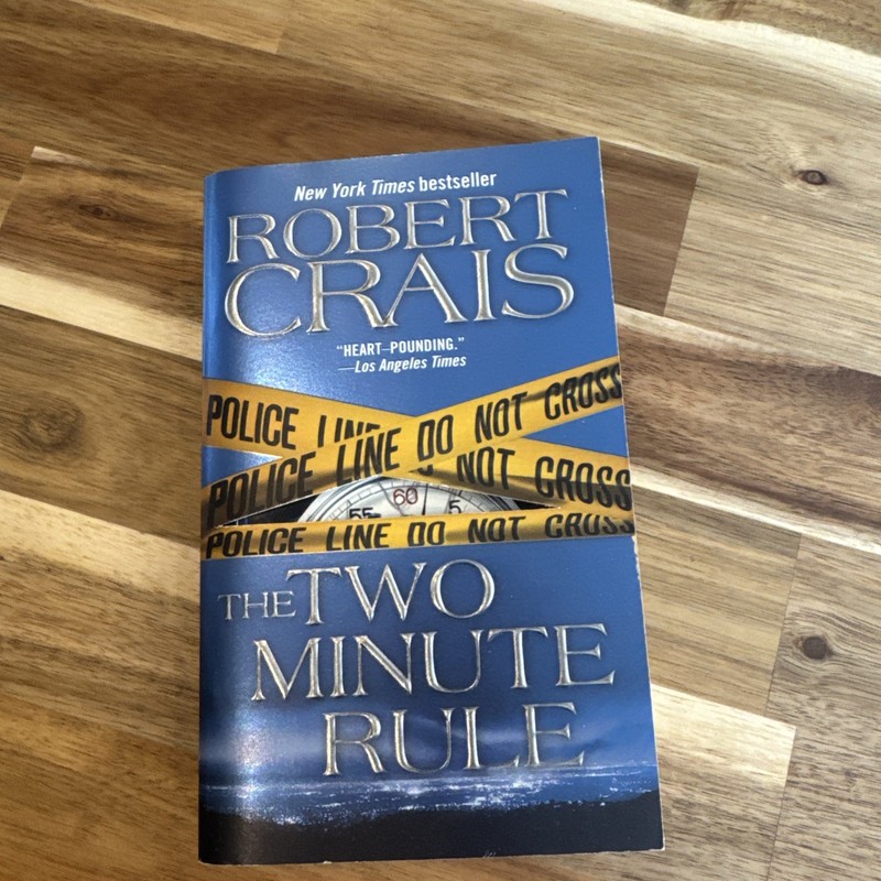 Two Minute Rule by Robert Crais (2007, Mass Market) 1st Printing