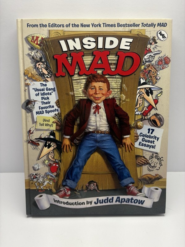 MAD Inside MAD Hardcover Book Judd Apatow Intro