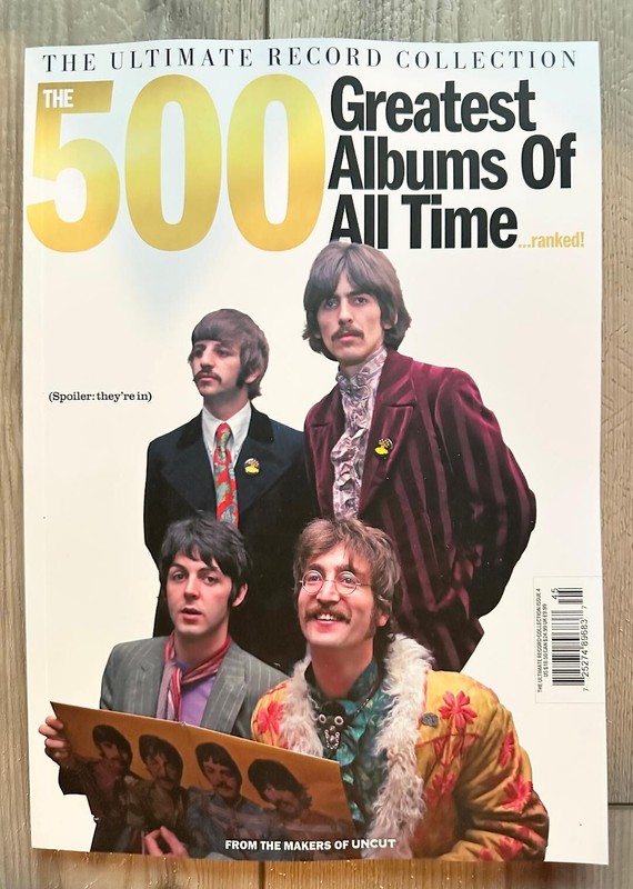 2025 UNCUT 500 GREATEST ALBUMS Of All Time 122 Page Music GUIDE SPECIAL EDITION